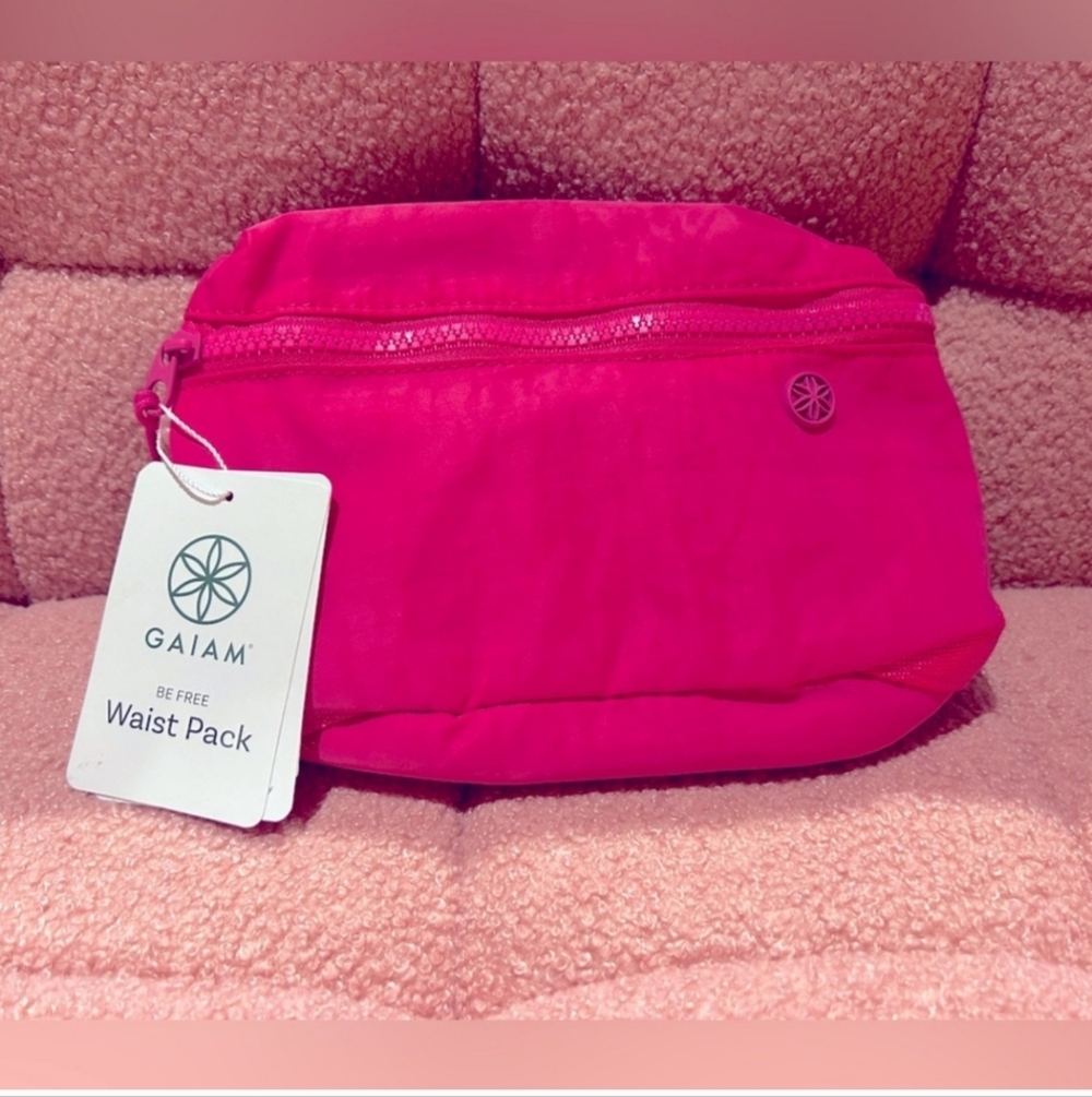 GAIAM Pink Waist Pack Crossbody Bag